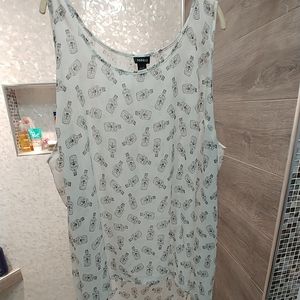 Torrid Poison Hi Lo Blouse